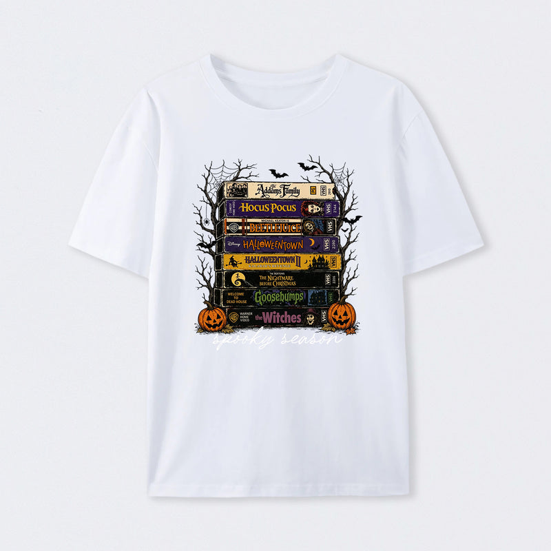Vintage Halloween Movie Retro Spooky Season T-Shirt