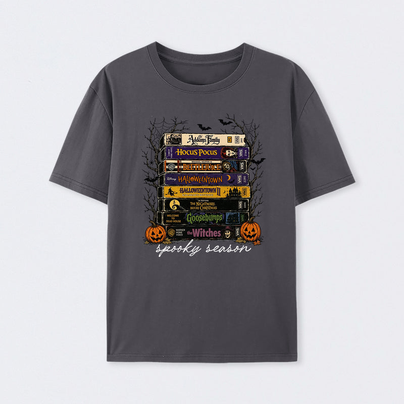 Vintage Halloween Movie Retro Spooky Season T-Shirt