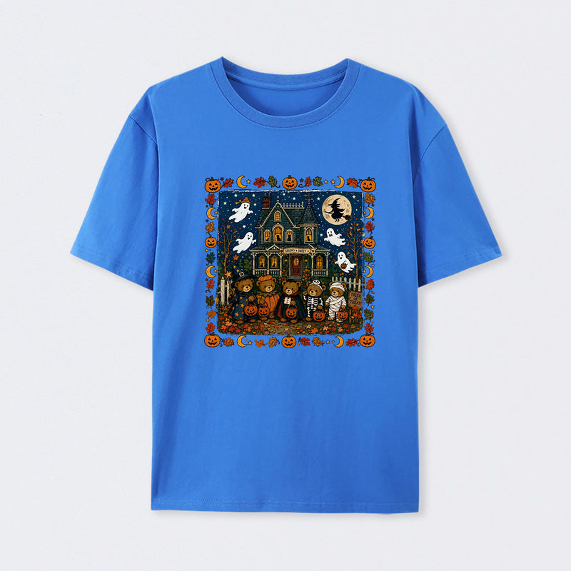 Vintage 90s Bears Halloween Trick Or Treat Bears T-Shirt