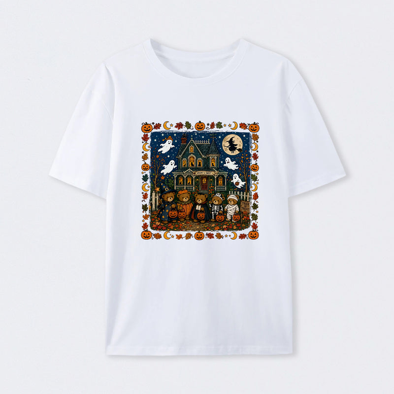 Vintage 90s Bears Halloween Trick Or Treat Bears T-Shirt