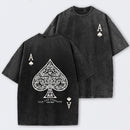 Vintage Ace Of Spades Washed T-Shirt