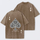 Vintage Ace Of Spades Washed T-Shirt