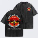 Horror Movie Print Unisex Halloween Retro Washed T-Shirt