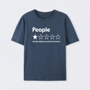 Funny 1-Star Review Graphic T-Shirt