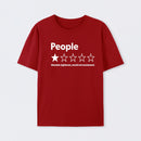 Funny 1-Star Review Graphic T-Shirt