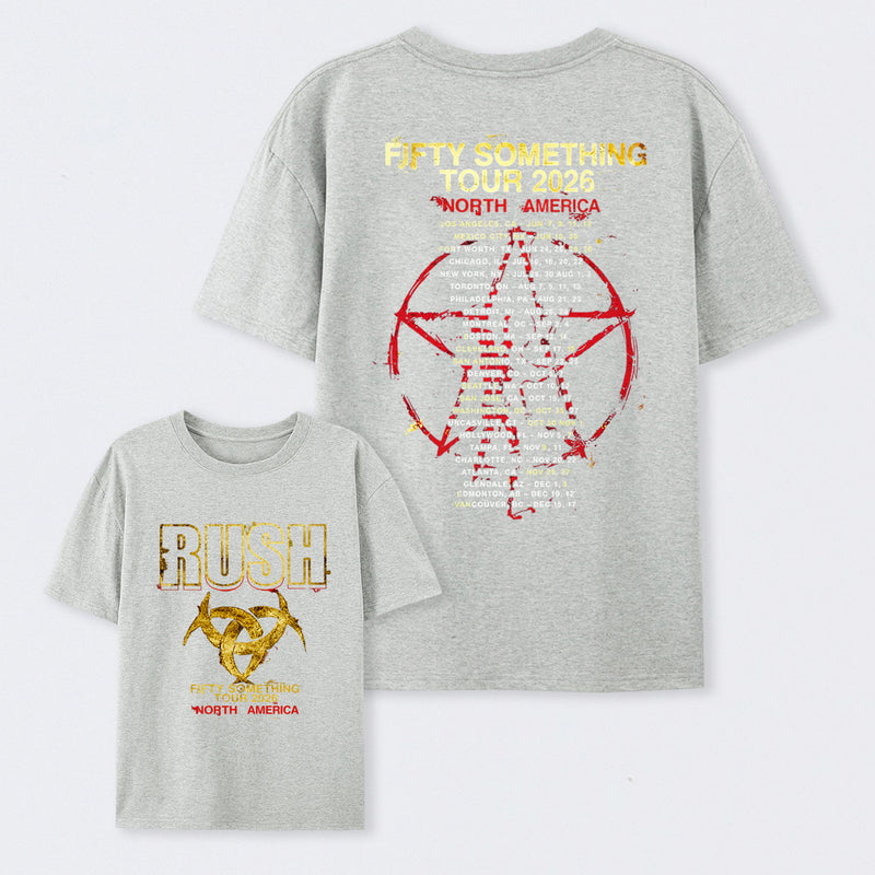Rush Fifty Something Tour 2026 T-Shirt