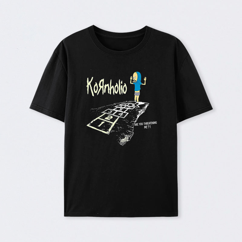 Vintage Kornholio Graphic Funny T-Shirt