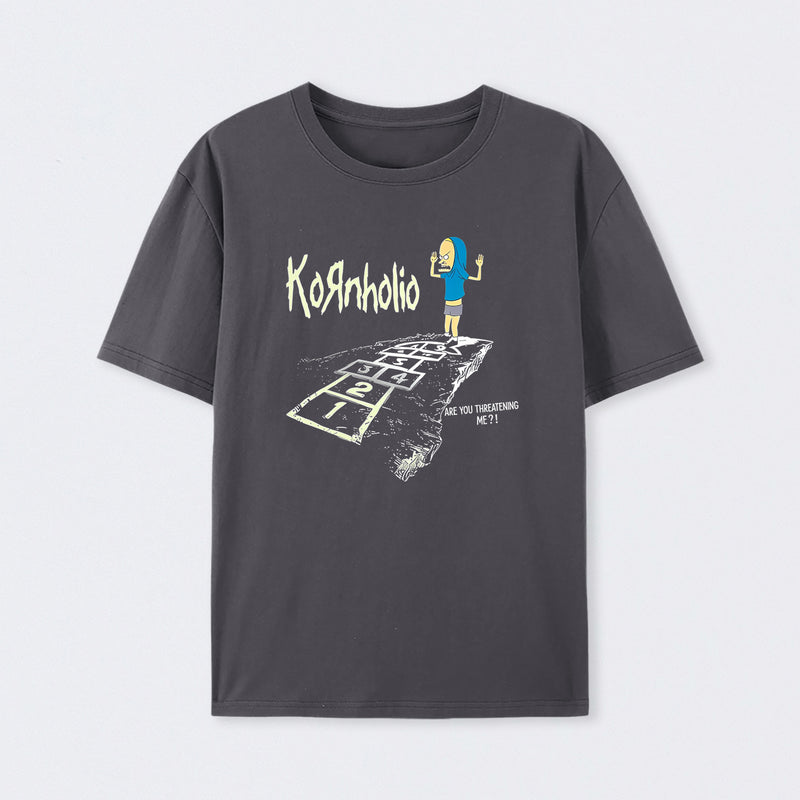 Vintage Kornholio Graphic Funny T-Shirt