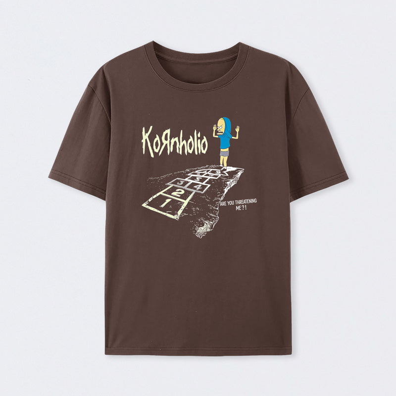Vintage Kornholio Graphic Funny T-Shirt
