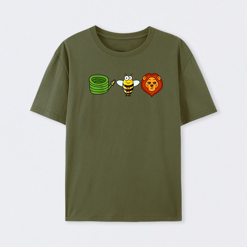 Hose Bee Lion Funny T-Shirt