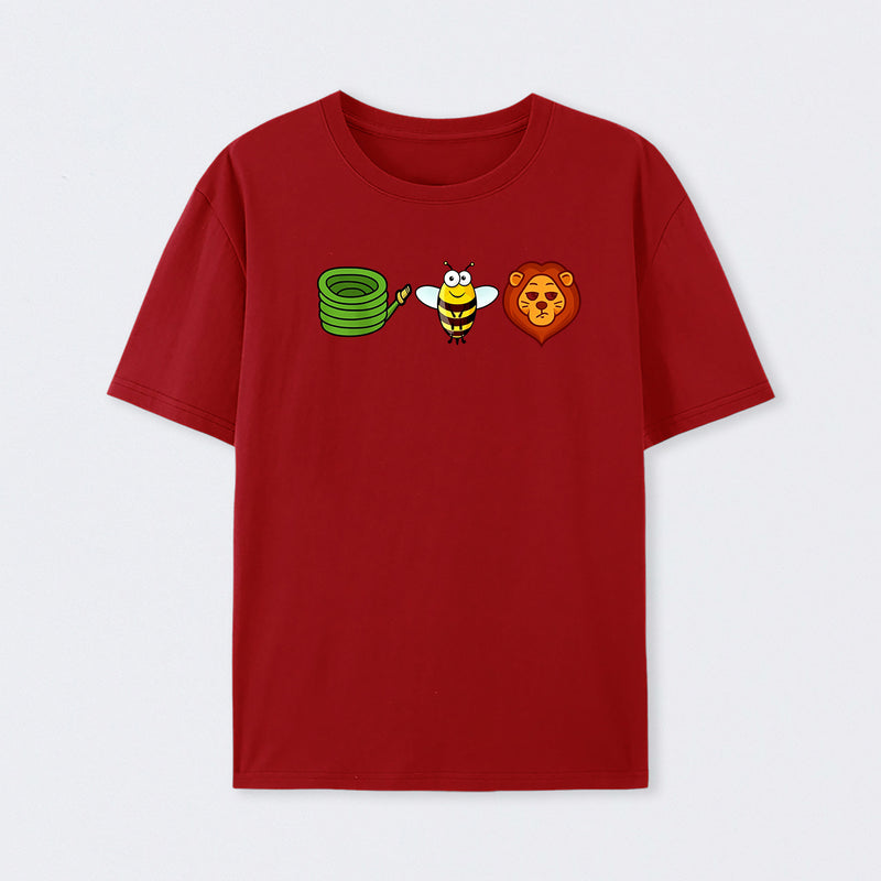 Hose Bee Lion Funny T-Shirt