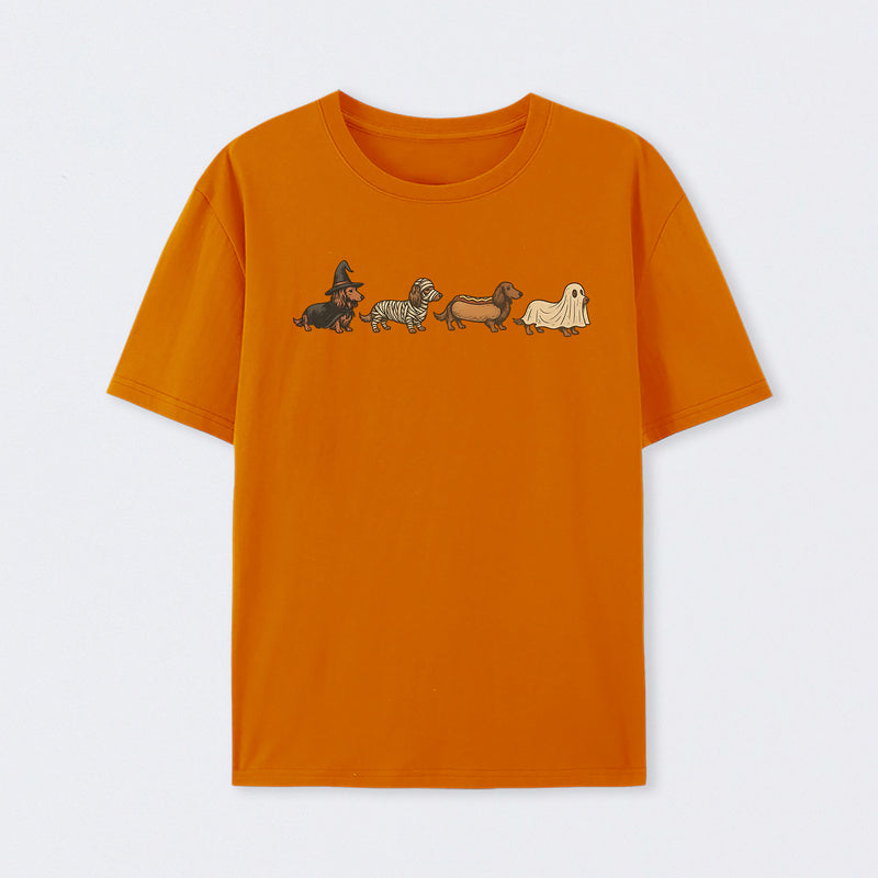 Halloween Wiener Dog Funny T-Shirt