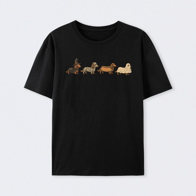 Halloween Wiener Dog Funny T-Shirt