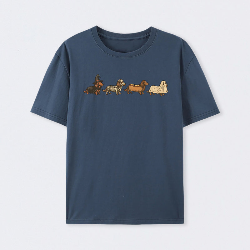 Halloween Wiener Dog Funny T-Shirt