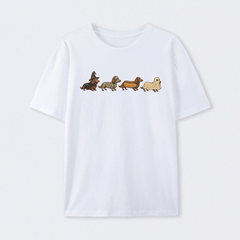 Halloween Wiener Dog Funny T-Shirt