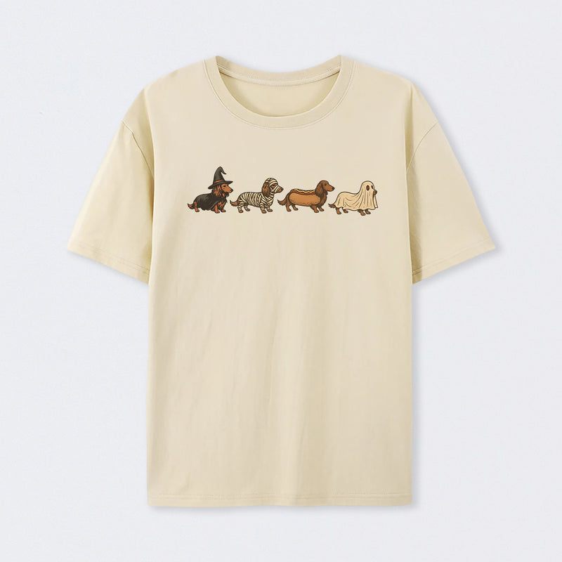 Halloween Wiener Dog Funny T-Shirt