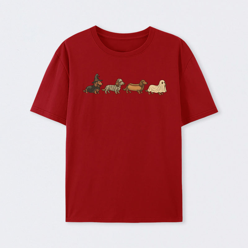 Halloween Wiener Dog Funny T-Shirt