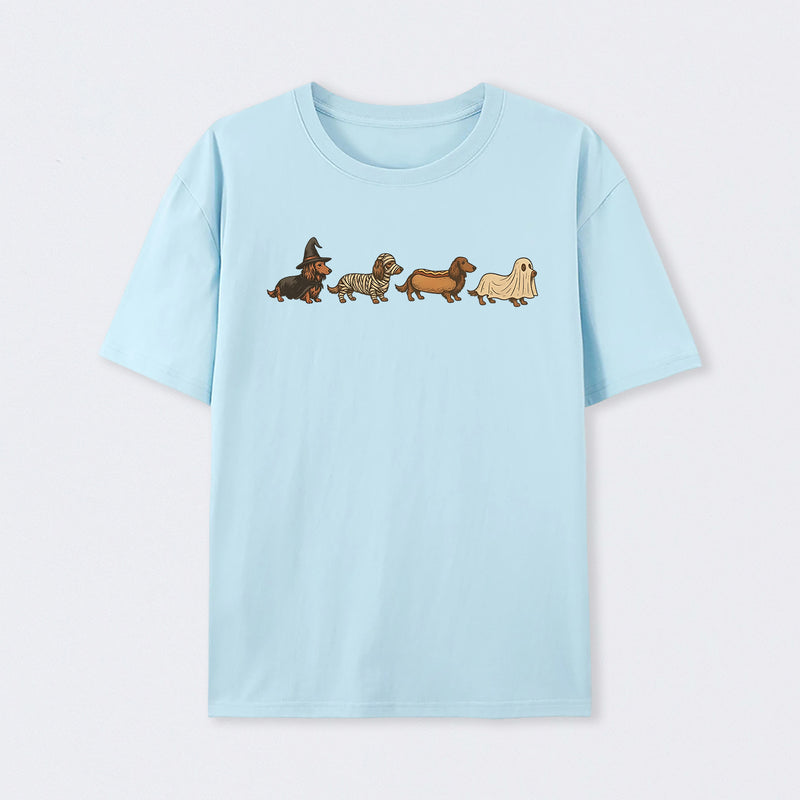 Halloween Wiener Dog Funny T-Shirt