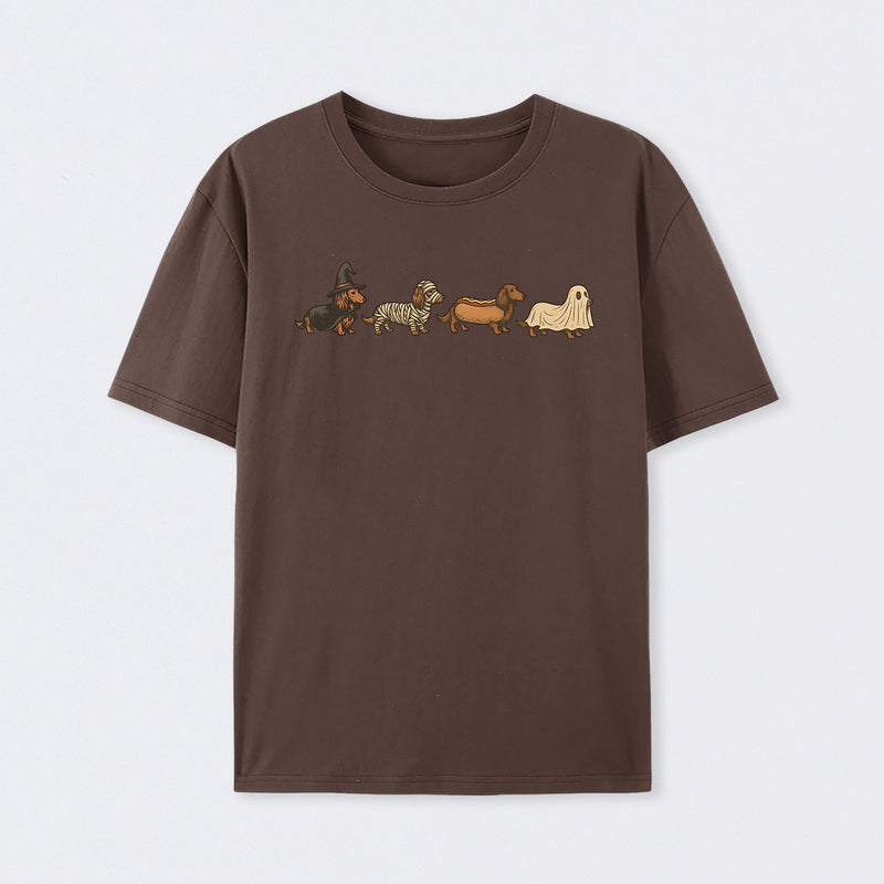 Halloween Wiener Dog Funny T-Shirt