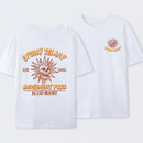 Spooky Island Retro Cartoon Halloween Movie T-Shirt