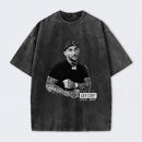 Dustin Poirier Graphic Meme Washed T-Shirt