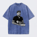 Dustin Poirier Graphic Meme Washed T-Shirt