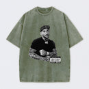 Dustin Poirier Graphic Meme Washed T-Shirt