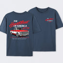 Old School Legend Tee Red Chevy Never Outclassed T-Shirt