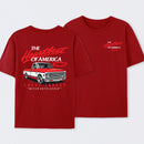 Old School Legend Tee Red Chevy Never Outclassed T-Shirt