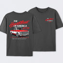 Old School Legend Tee Red Chevy Never Outclassed T-Shirt