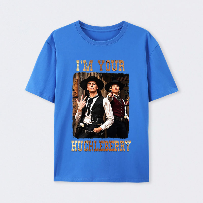 Sophie Cunningham & Caitlin Clark I'm Your Huckleberry T-Shirt
