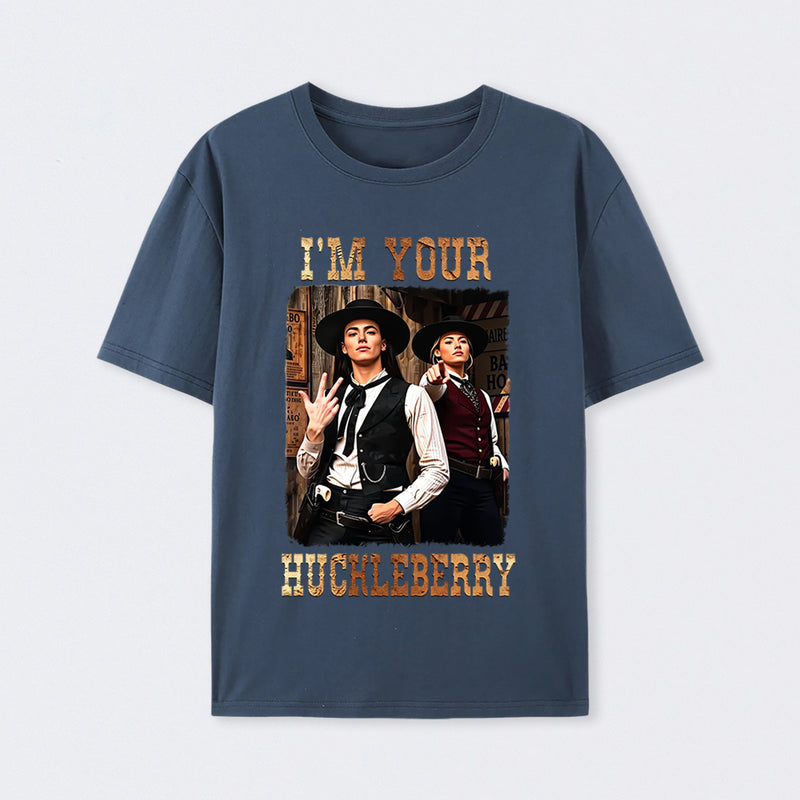 Sophie Cunningham & Caitlin Clark I'm Your Huckleberry T-Shirt