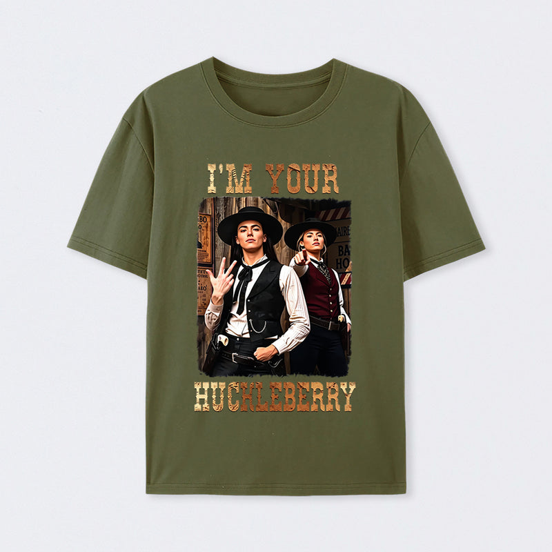 Sophie Cunningham & Caitlin Clark I'm Your Huckleberry T-Shirt