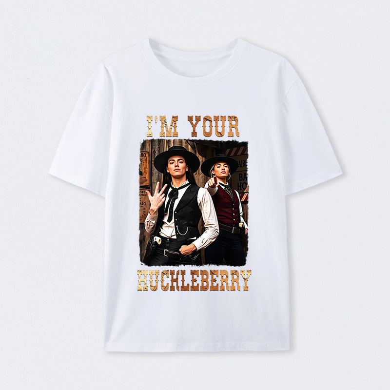 Sophie Cunningham & Caitlin Clark I'm Your Huckleberry T-Shirt