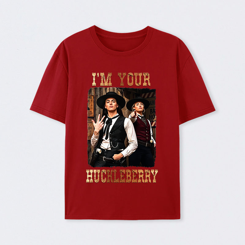 Sophie Cunningham & Caitlin Clark I'm Your Huckleberry T-Shirt