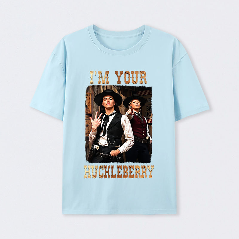Sophie Cunningham & Caitlin Clark I'm Your Huckleberry T-Shirt