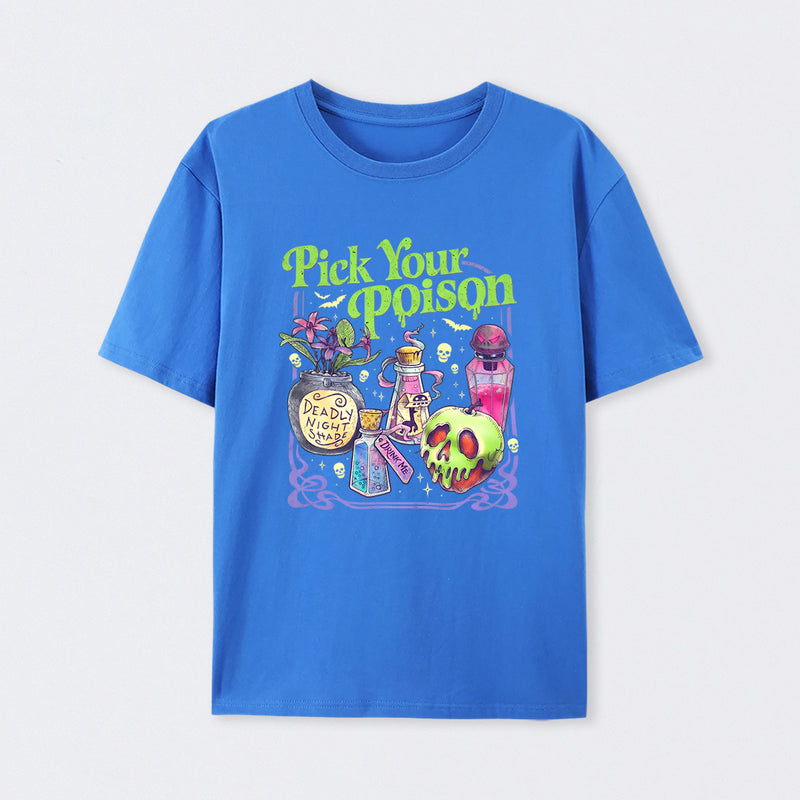 Pick Your Poison Vintage Halloween T-Shirt