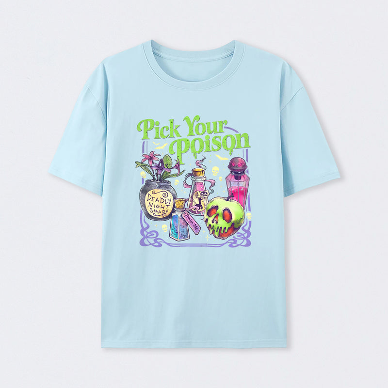 Pick Your Poison Vintage Halloween T-Shirt