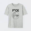 Fck You Pie Chart Design Graphic T-Shirt