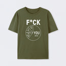 Fck You Pie Chart Design Graphic T-Shirt