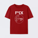 Fck You Pie Chart Design Graphic T-Shirt