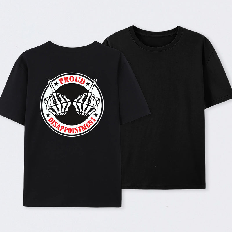 PROUD DISAPPOINTMENT Defiant Bone Hand Print T-Shirt