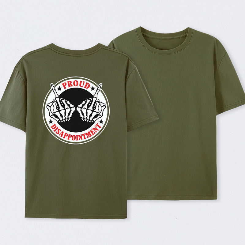 PROUD DISAPPOINTMENT Defiant Bone Hand Print T-Shirt