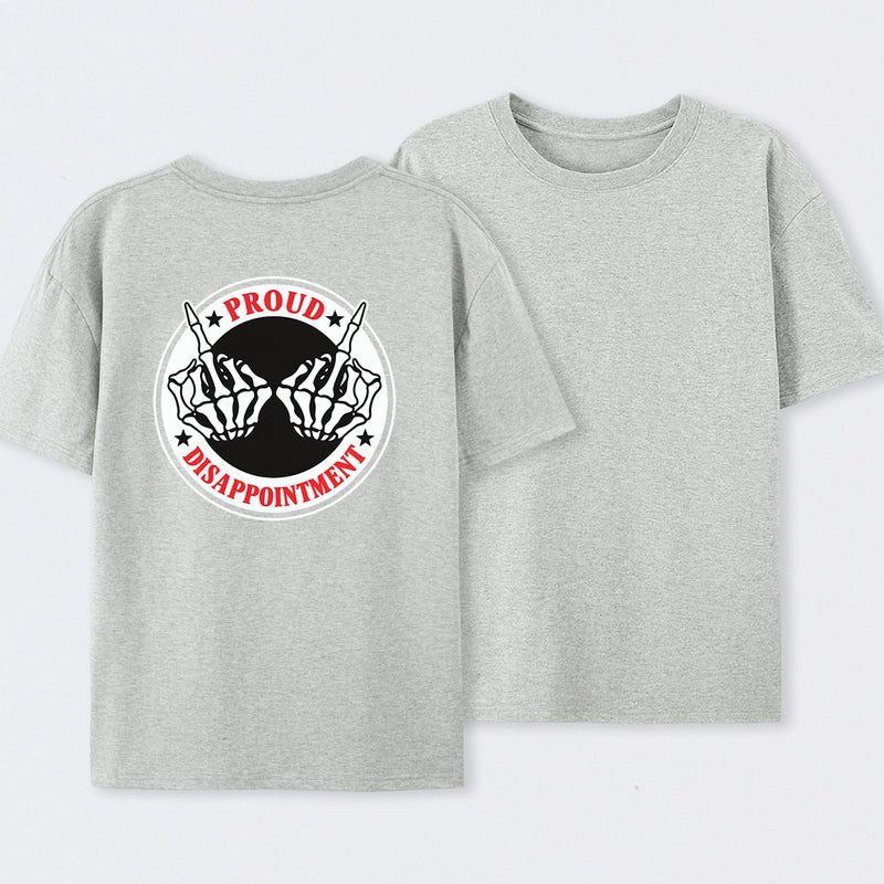 PROUD DISAPPOINTMENT Defiant Bone Hand Print T-Shirt