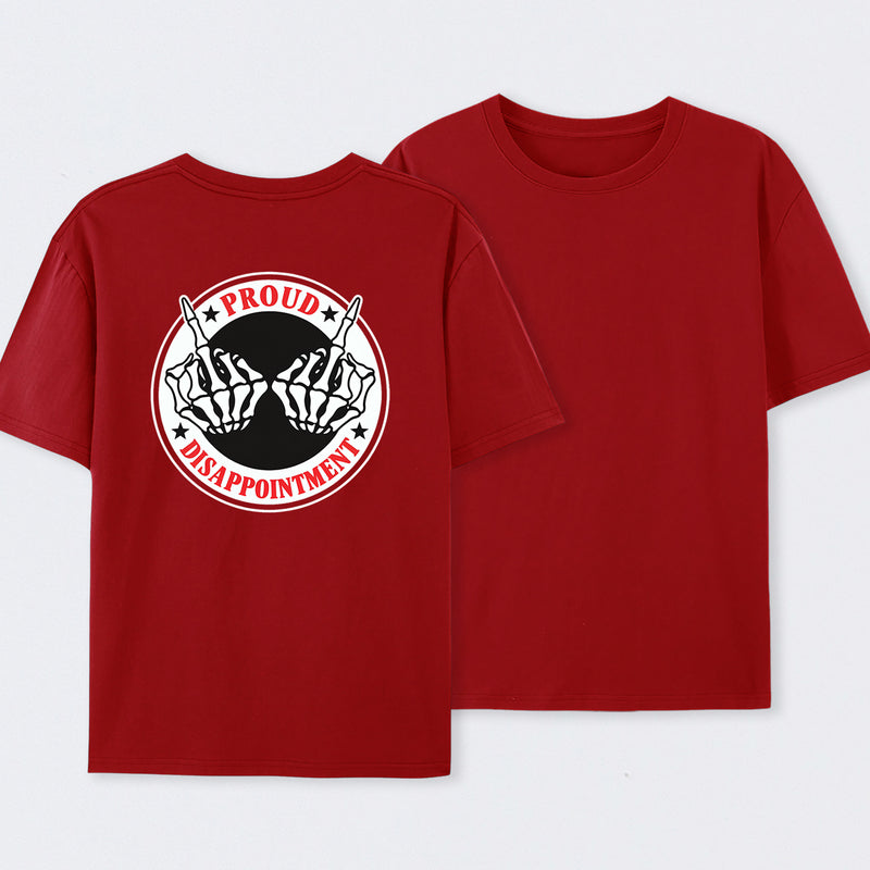 PROUD DISAPPOINTMENT Defiant Bone Hand Print T-Shirt