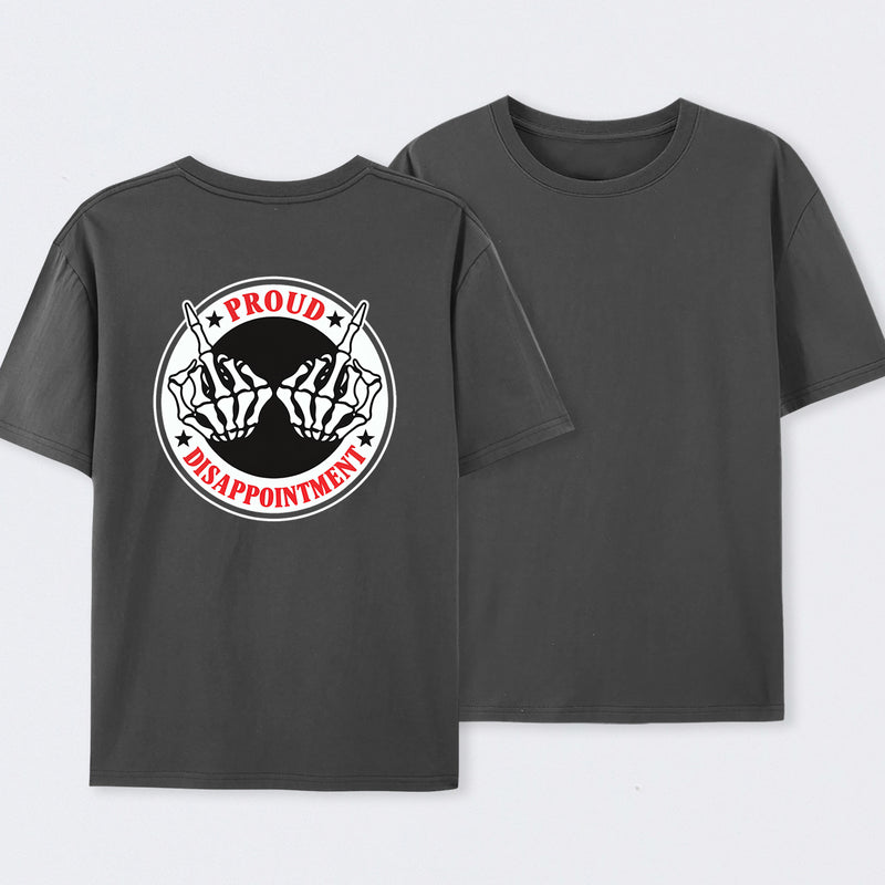 PROUD DISAPPOINTMENT Defiant Bone Hand Print T-Shirt