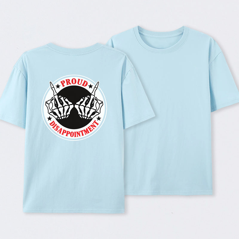 PROUD DISAPPOINTMENT Defiant Bone Hand Print T-Shirt