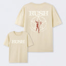 Rush 50 North America 2026 Tour Unisex Rock-Themed T-Shirt