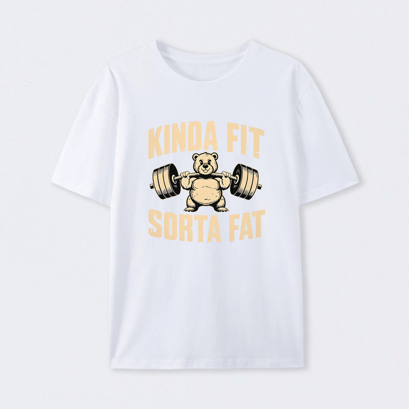 Funny Weightlifting Bear Gym T-Shirt
