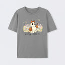 Halloween Growing A Little Boo Funny Pregnancy Spooky T-Shirt